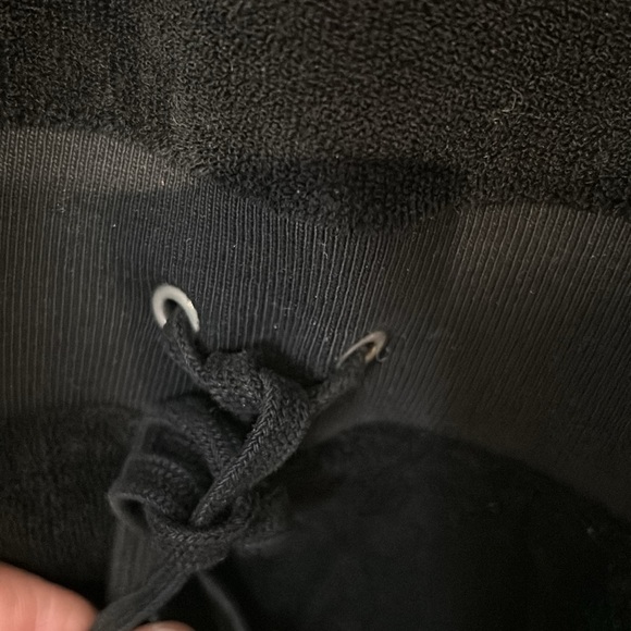 Original Juicy Couture Black Terry Halter Dress- sz L- NWT - Picture 7 of 9